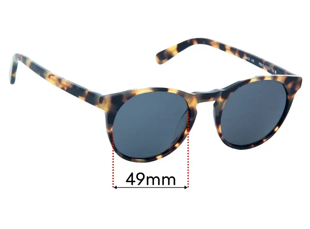 Sunglass Fix Replacement Lenses for Finlay Percy - 49mm Wide Sunglass Fix Replacement Lenses for Finlay Percy - 49mm Wide