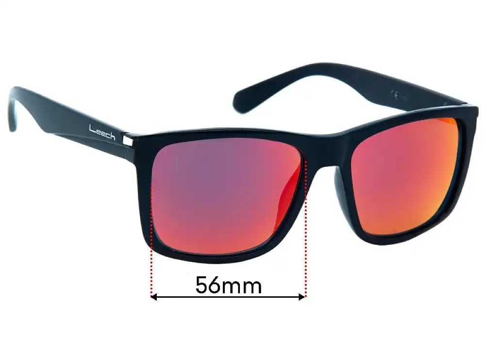 Sunglass Fix Replacement Lenses for Leech Falcon - 56mm Wide Sunglass Fix Replacement Lenses for Leech Falcon - 56mm Wide