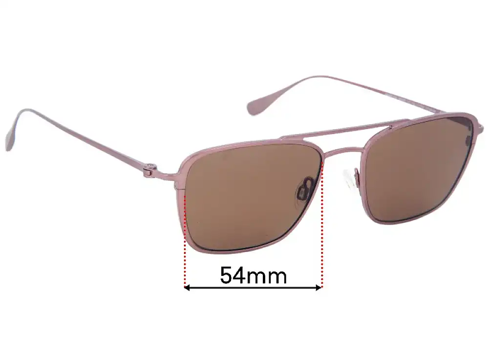 Sunglass Fix Replacement Lenses for Maui Jim MJ542 Ebb & Flow - 54mm Wide Sunglass Fix Replacement Lenses for Maui Jim MJ542 Ebb & Flow - 54mm Wide