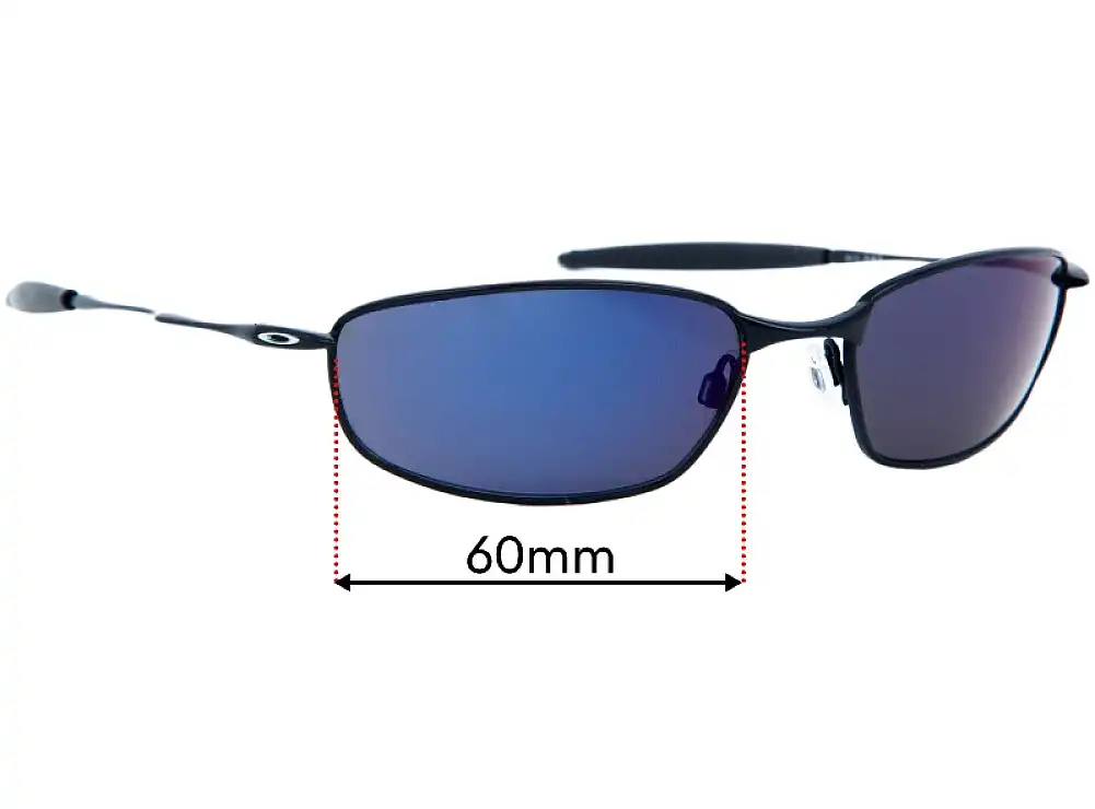 Sunglass Fix Replacement Lenses for Oakley Whisker OO4020 - 60mm Wide Sunglass Fix Replacement Lenses for Oakley Whisker OO4020 - 60mm Wide