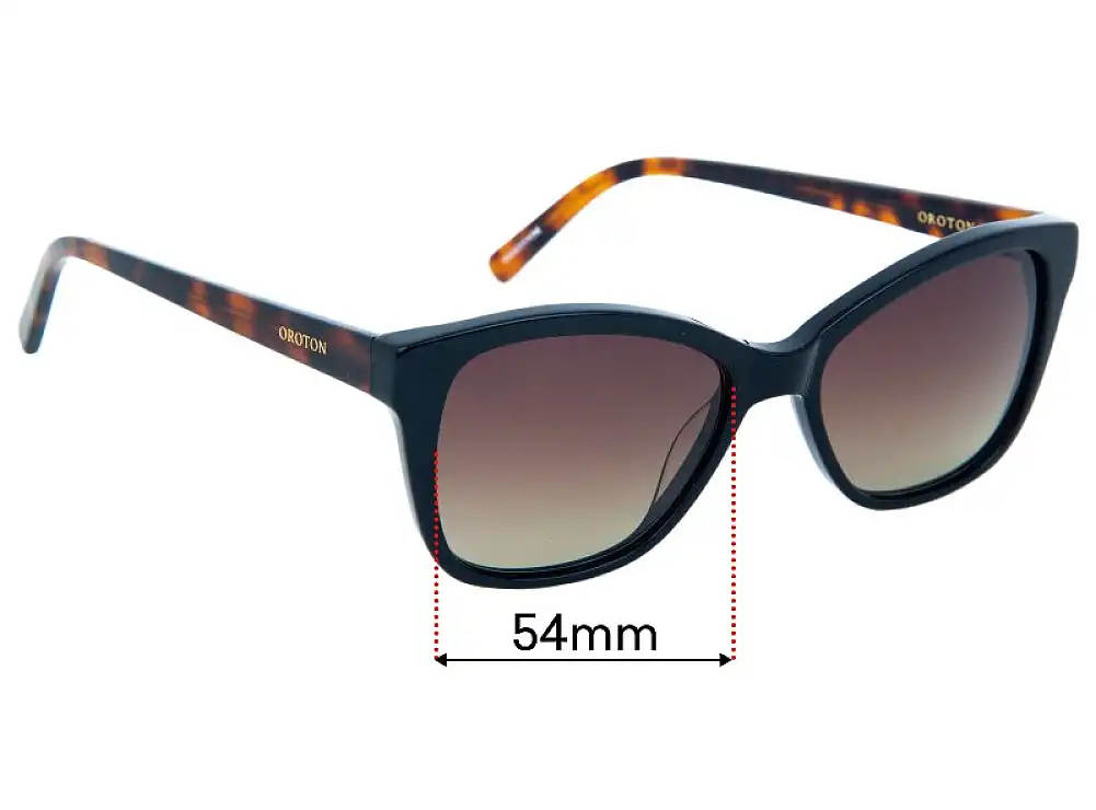 Sunglass Fix Replacement Lenses for Oroton Claire 54 - 54mm Wide Sunglass Fix Replacement Lenses for Oroton Claire 54 - 54mm Wide
