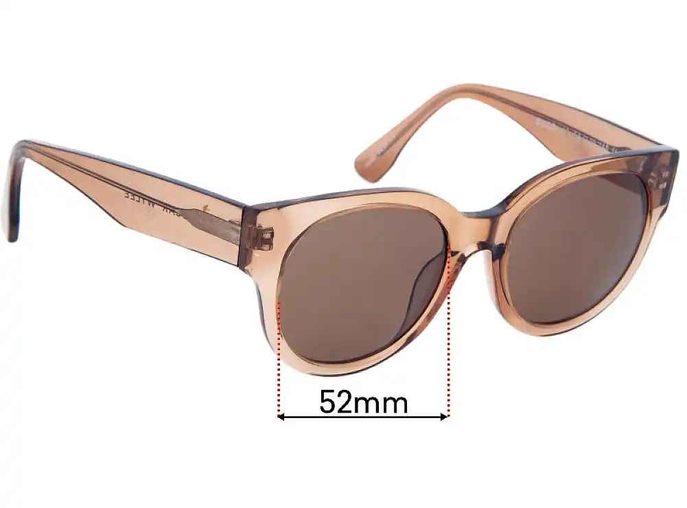 Sunglass Fix Replacement Lenses for Oscar Wylee Coco - 52mm Wide Sunglass Fix Replacement Lenses for Oscar Wylee Coco - 52mm Wide