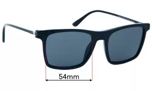 Sunglass Fix Replacement Lenses for Prada SPR 19X - 54mm Wide Prada SPR 19X Replacement Lenses 54mm wide