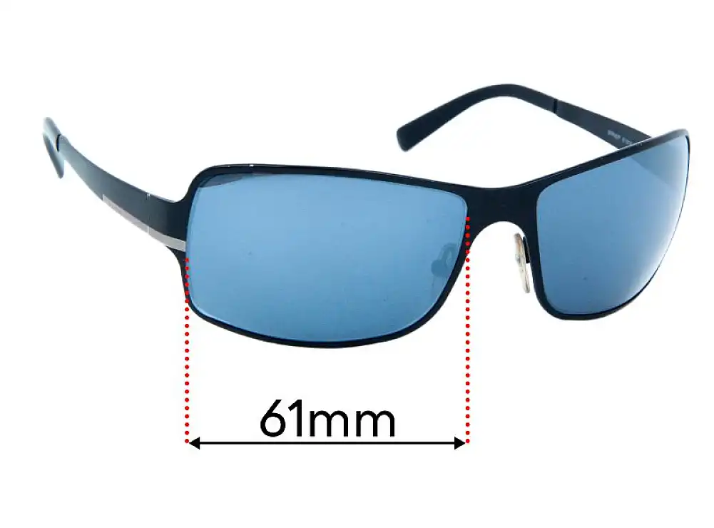Sunglass Fix Replacement Lenses for Prada SPR60F - 61mm Wide Sunglass Fix Replacement Lenses for Prada SPR60F - 61mm Wide