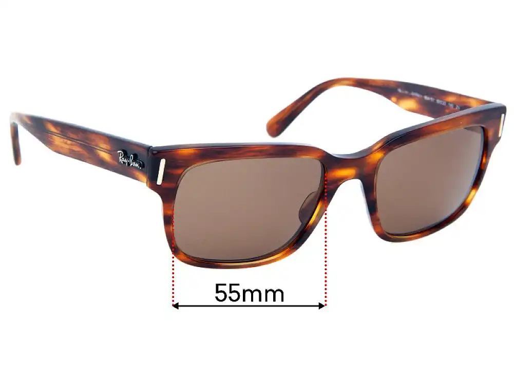 Sunglass Fix Replacement Lenses for Ray-Ban RB2190 Jeffrey - 55mm Wide Sunglass Fix Replacement Lenses for Ray-Ban RB2190 Jeffrey - 55mm Wide