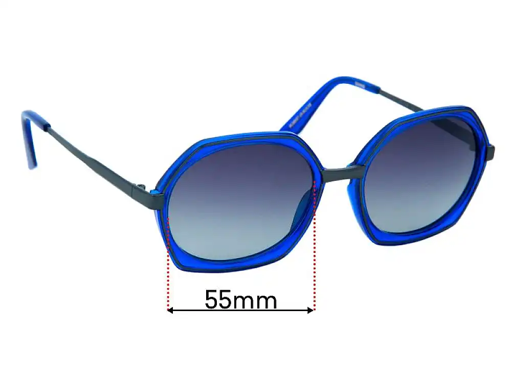 Sunglass Fix Replacement Lenses for Robert La Roche Divine - 55mm Wide Sunglass Fix Replacement Lenses for Robert La Roche Divine - 55mm Wide