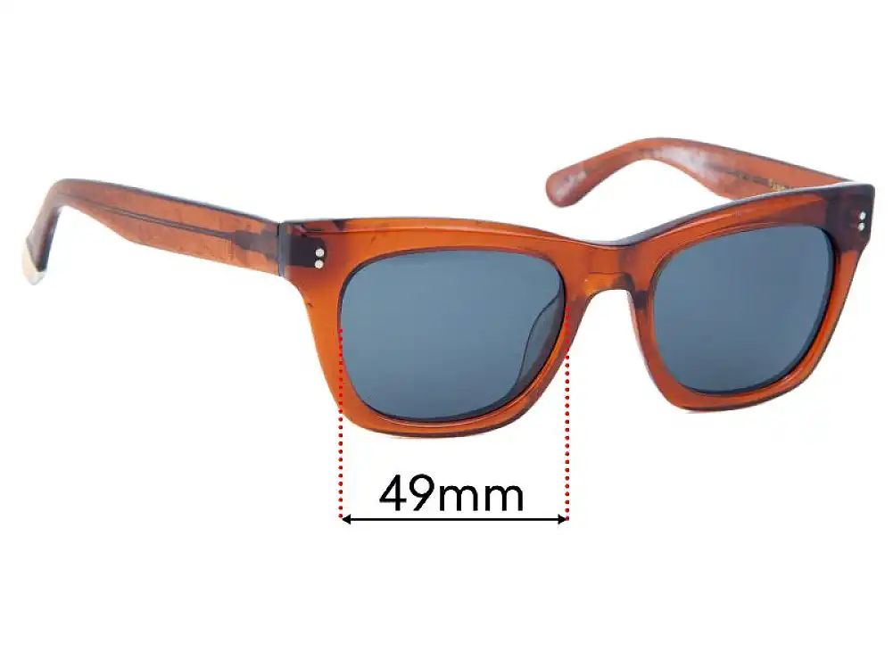 Sunglass Fix Replacement Lenses for Sabre Rambler - 49mm Wide Sunglass Fix Replacement Lenses for Sabre Rambler - 49mm Wide