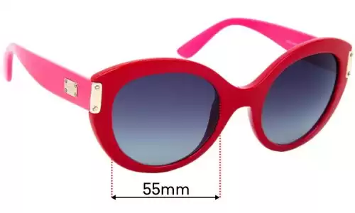 Sunglass Fix Replacement Lenses for Versace MOD 4310 - 55mm Wide Versace MOD 4310 Replacement Lenses 55mm wide