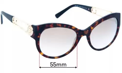 Sunglass Fix Replacement Lenses for Versace MOD 4389 - 55mm Wide Versace MOD 4389 Replacement Lenses 55mm wide