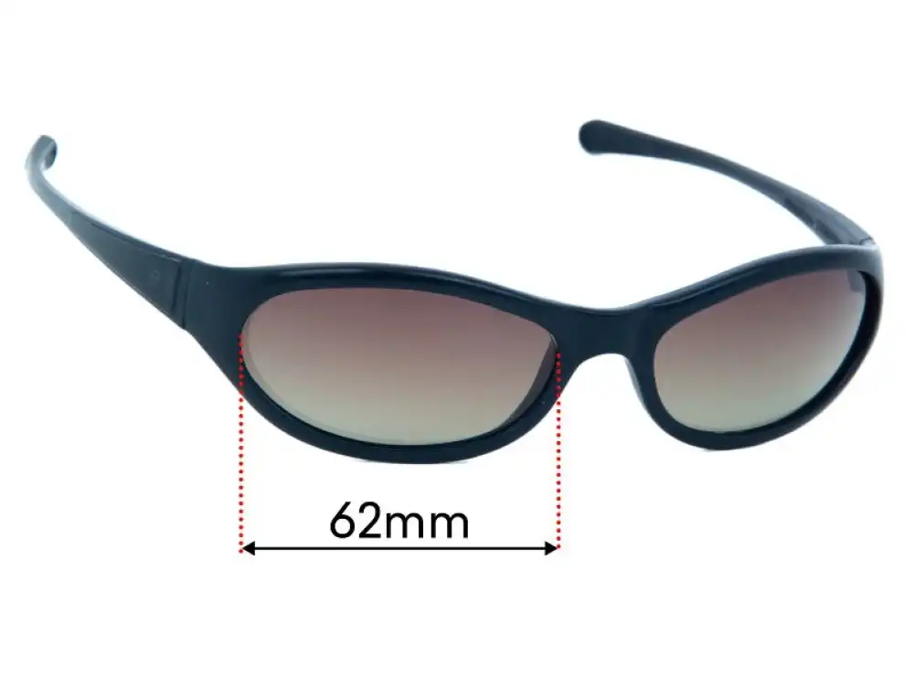 Sunglass Fix Replacement Lenses for Vuarnet Pouilloux 003 - 62mm Wide Sunglass Fix Replacement Lenses for Vuarnet Pouilloux 003 - 62mm Wide