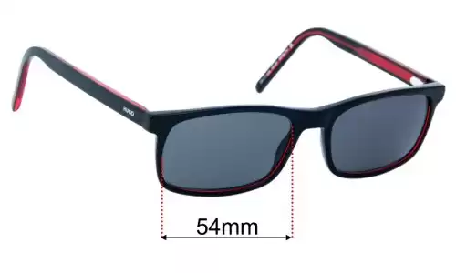 Sunglass Fix Replacement Lenses for Hugo Boss HG 04 - 54mm Wide Hugo Boss HG 04 Replacement Lenses 54mm wide