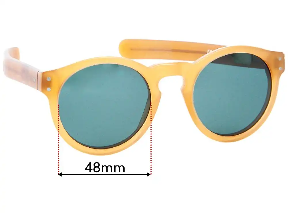 Sunglass Fix Replacement Lenses for P. Johnson C.É.J - 48mm Wide Sunglass Fix Replacement Lenses for P. Johnson C.É.J - 48mm Wide