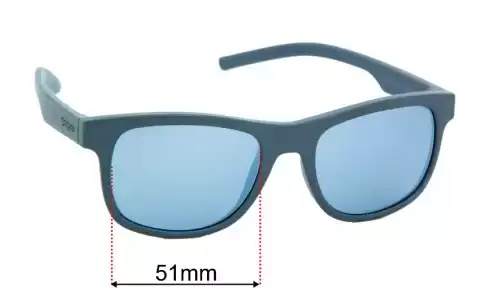 Sunglass Fix Replacement Lenses for Polaroid PLD 6015/S - 51mm Wide Polaroid PLD 6015/S Replacement Lenses 51mm wide