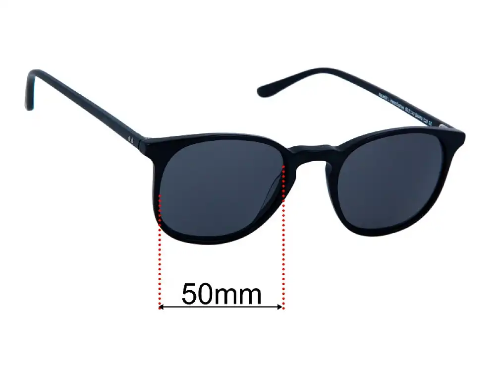 Sunglass Fix Replacement Lenses for Bailey Nelson Palmer L - 50mm Wide Sunglass Fix Replacement Lenses for Bailey Nelson Palmer L - 50mm Wide