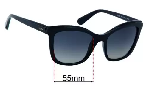 Sunglass Fix Replacement Lenses for Polo RA 5252 - 55mm Wide Polo RA 5252 Replacement Lenses 55mm wide