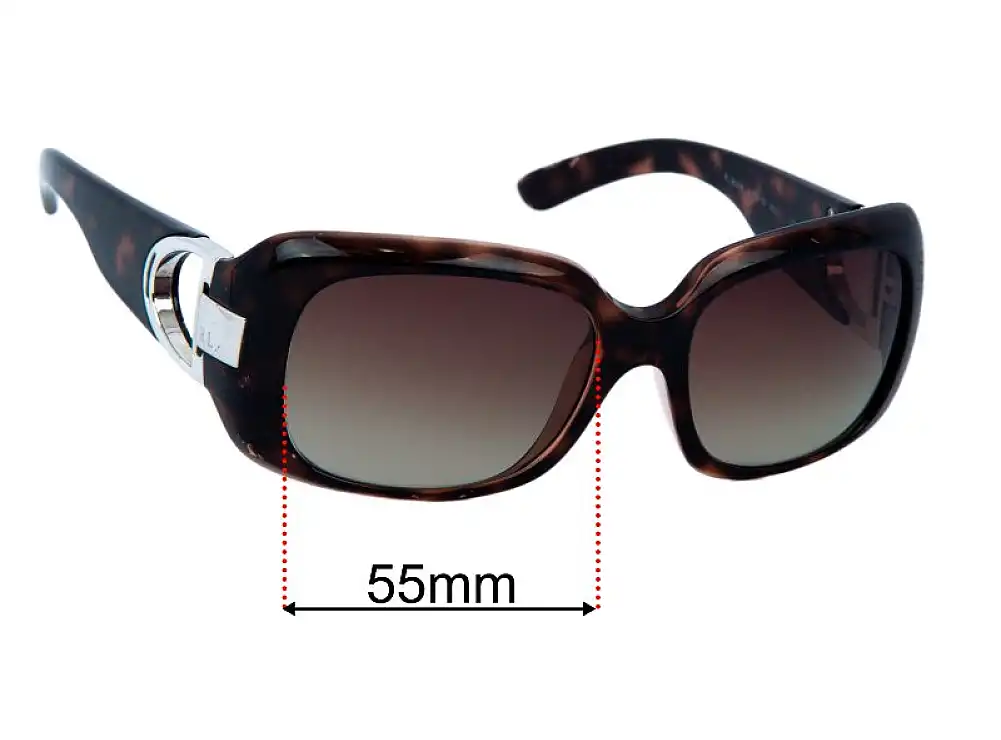 Sunglass Fix Replacement Lenses for Polo RL 8044 - 55mm Wide Sunglass Fix Replacement Lenses for Polo RL 8044 - 55mm Wide