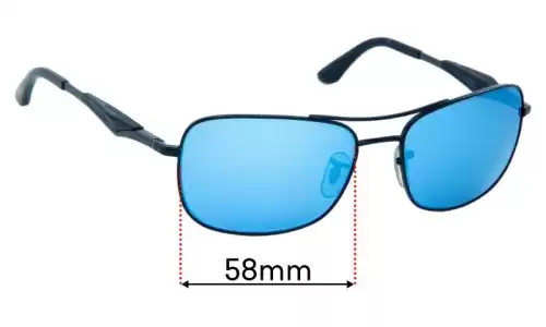 Sunglass Fix Replacement Lenses for Ray-Ban RB3515 - 58mm Wide Ray-Ban RB3515 Replacement Lenses 58mm wide
