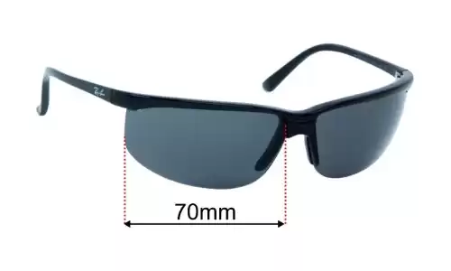 Sunglass Fix Replacement Lenses for Ray-Ban RB4021 - 70mm Wide Ray-Ban RB4021 Replacement Lenses 70mm wide
