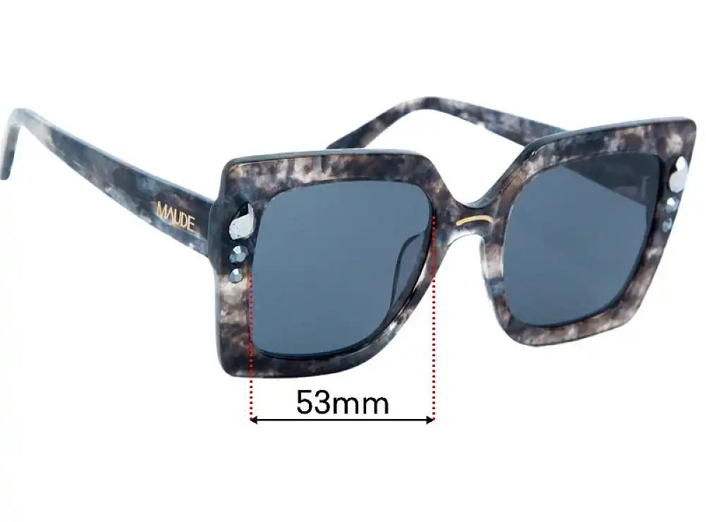 Sunglass Fix Replacement Lenses for Adidas MS10661 - 53mm Wide Sunglass Fix Replacement Lenses for Adidas MS10661 - 53mm Wide
