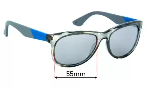 Sunglass Fix Replacement Lenses for Carrera 5010/S - 55mm Wide Carrera 5010/S Replacement Lenses 55mm wide