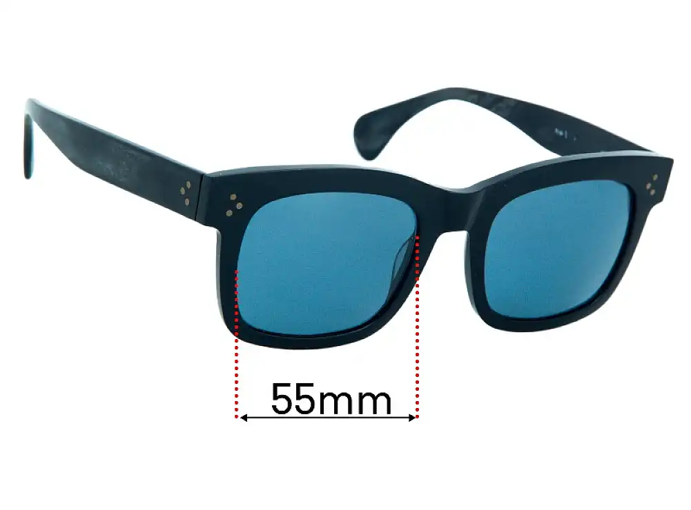 Sunglass Fix Replacement Lenses for Marc Vincent Olympic - 55mm Wide Sunglass Fix Replacement Lenses for Marc Vincent Olympic - 55mm Wide