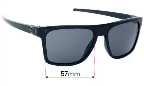 Sunglass Fix Replacement Lenses for Oakley Leffingwell OO9100 - 57mm Wide Oakley Leffingwell OO9100 Replacement Lenses 57mm wide