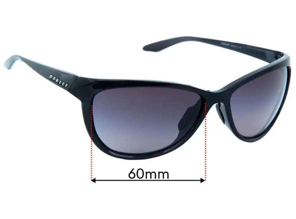 Sunglass Fix Replacement Lenses for Oakley Pasque OO9222 - 60mm Wide Sunglass Fix Replacement Lenses for Oakley Pasque OO9222 - 60mm Wide