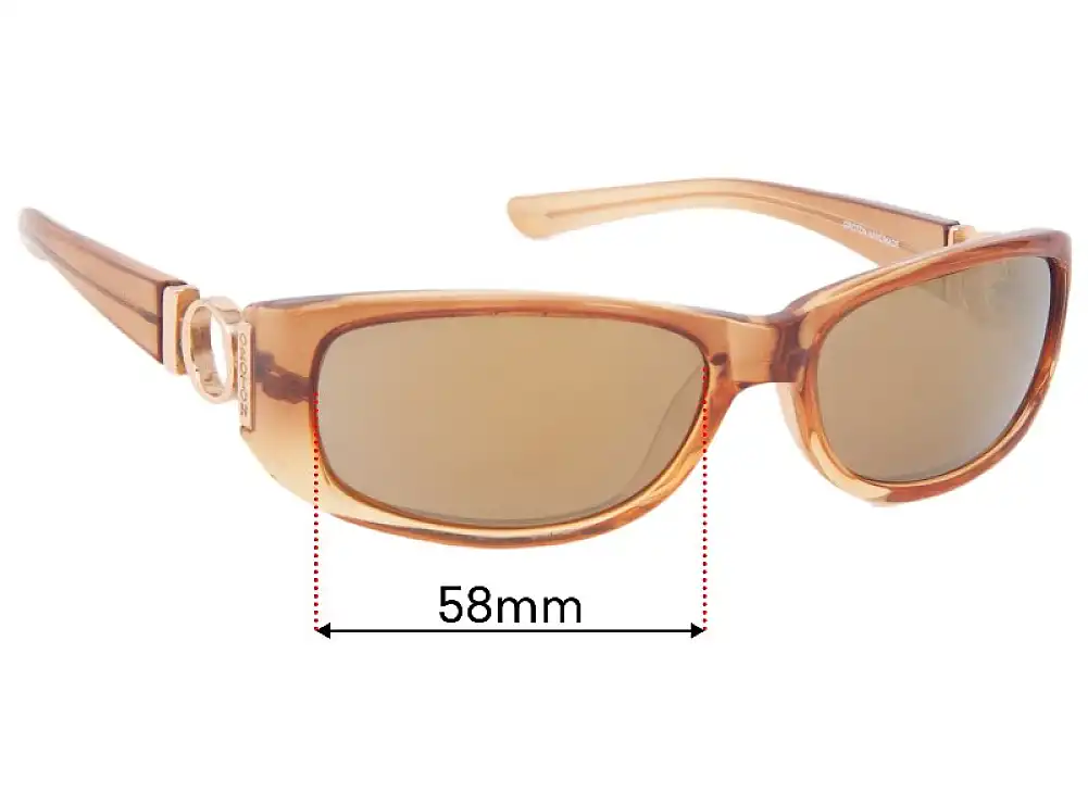 Oroton Santiago Replacement Lenses - 58mm Oroton Santiago Replacement Lenses - 58mm