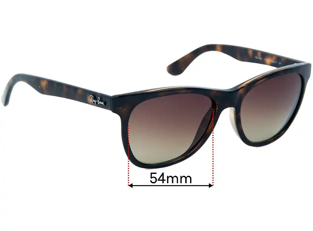 Ray Ban RB4184 Replacement Lenses lenses - 54mm Ray Ban RB4184 Replacement Lenses lenses - 54mm