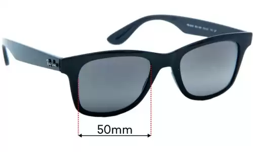 Sunglass Fix Replacement Lenses for Ray Ban RB4640 - 50mm Wide Ray Ban RB4640 Replacement Lenses 50mm wide