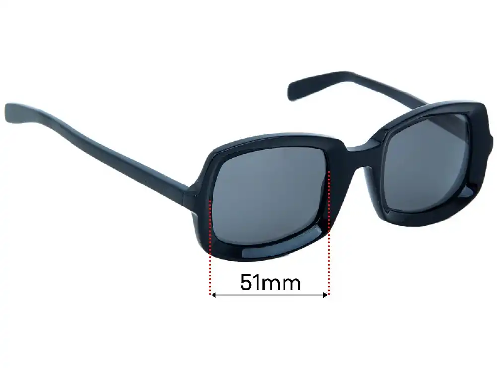 Sunglass Fix Replacement Lenses for Saint Laurent SL 245 - 51mm Wide Sunglass Fix Replacement Lenses for Saint Laurent SL 245 - 51mm Wide