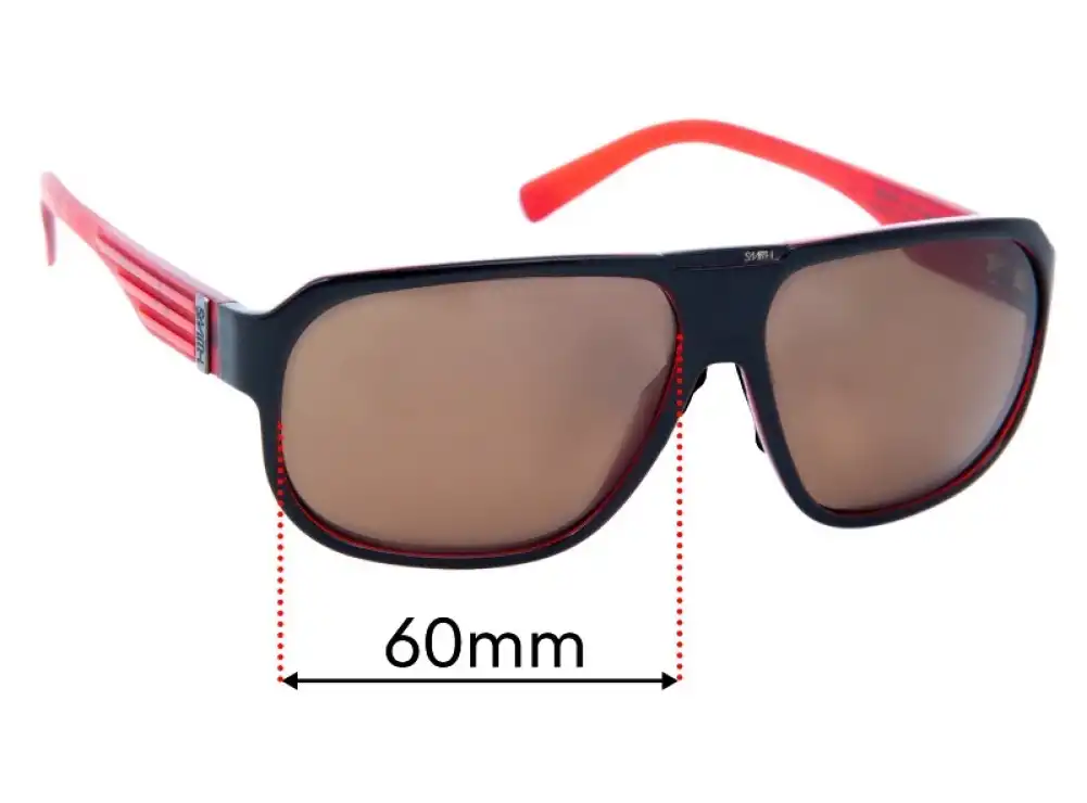 Sunglass Fix Replacement Lenses for Smith Gibson - 60mm Wide Sunglass Fix Replacement Lenses for Smith Gibson - 60mm Wide