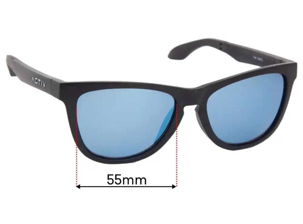 Sunglass Fix Replacement Lenses for ACTIV The One's - 55mm Wide Sunglass Fix Replacement Lenses for ACTIV The One's - 55mm Wide