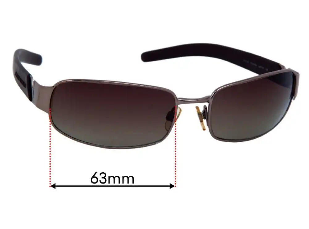 Sunglass Fix Replacement Lenses for Emporio Armani 212-S - 63mm Wide Sunglass Fix Replacement Lenses for Emporio Armani 212-S - 63mm Wide