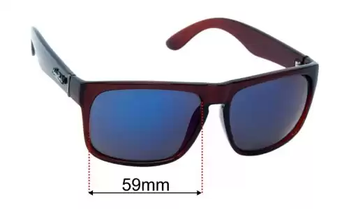Mangrove Jacks Harley Replacement Lenses 59mm Mangrove Jacks Harley Sunglasses Replacement Lenses 59mm Wide