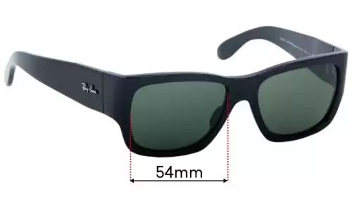 Sunglass Fix Replacement Lenses for Ray-Ban RB2187 Nomad - 54mm Wide Ray-Ban RB2187 Nomad Replacement Lenses 54mm wide