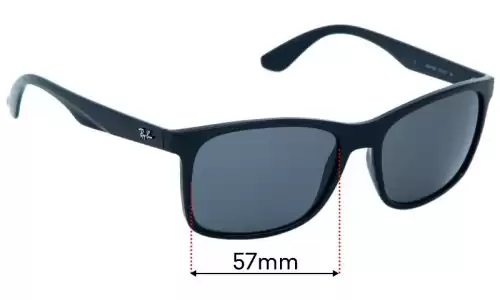 Sunglass Fix Replacement Lenses for Ray-Ban RB4232 - 57mm Wide Ray-Ban RB4232 Replacement Lenses 57mm wide