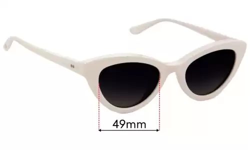 Bailey Nelson Evie Replacement Lenses - 49mm Sunglass Fix Replacement Lenses for Bailey Nelson Evie - 49mm