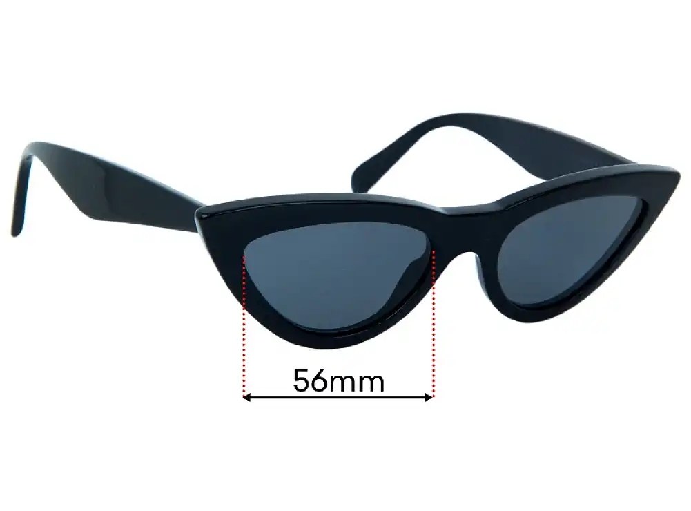 Celine CL 4019IN Replacement Lenses - 56mm Celine CL 4019IN Replacement Lenses - 56mm
