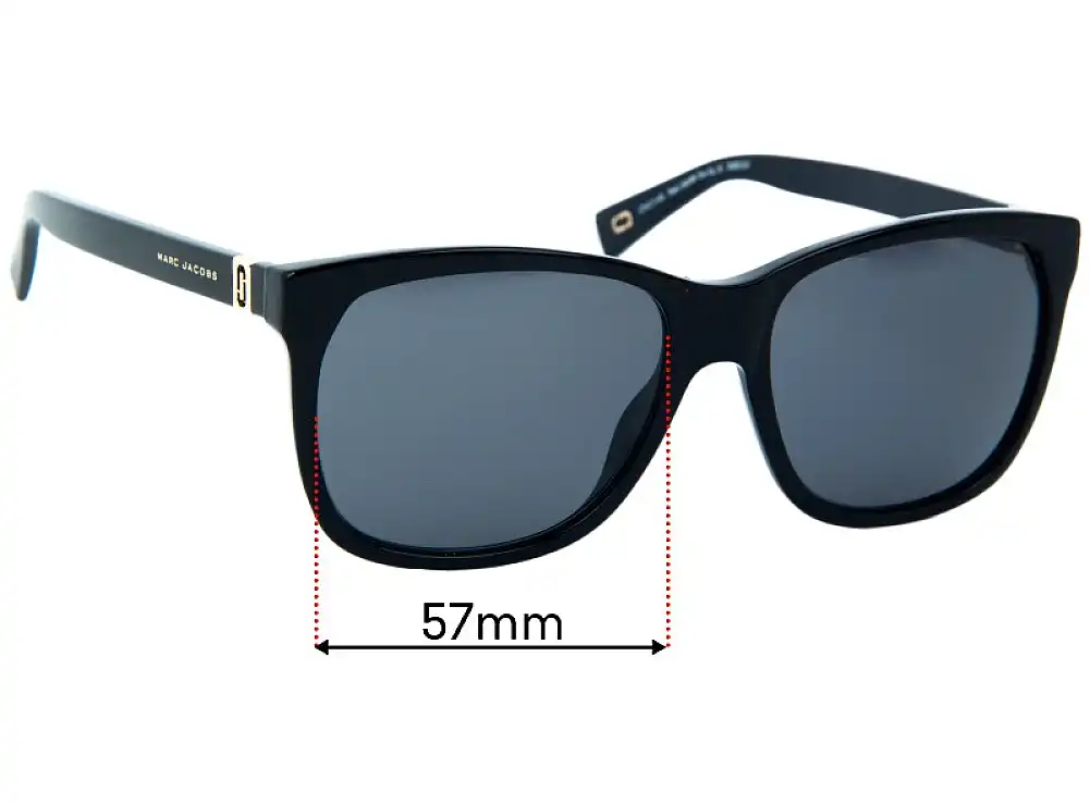 Marc By Marc Jacobs Sun Rx 10 Replacement Lenses - 57mm Marc By Marc Jacobs Sun Rx 10 Replacement Lenses - 57mm
