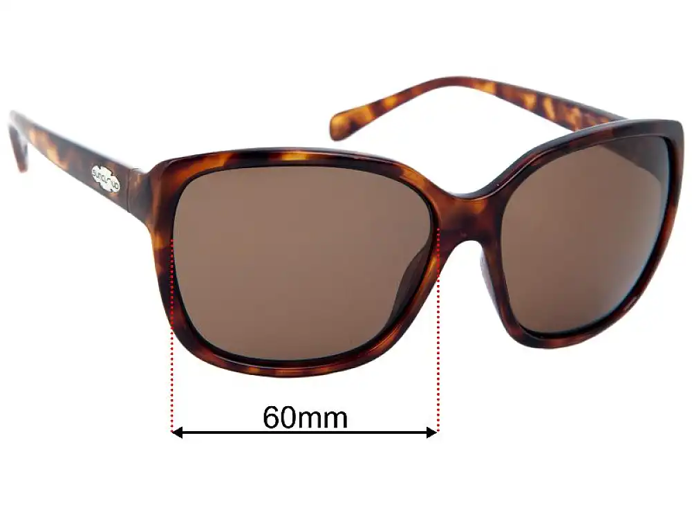 Sunglass Fix Replacement Lenses Suncloud Cayenne - 60mm Wide Sunglass Fix Replacement Lenses Suncloud Cayenne - 60mm Wide