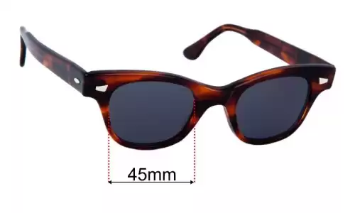 Sunglass Fix Replacement Lenses for Bausch & Lomb B&L 4422 - 45mm Wide Bausch & Lomb B&L 4422 Replacement Lenses 45mm wide