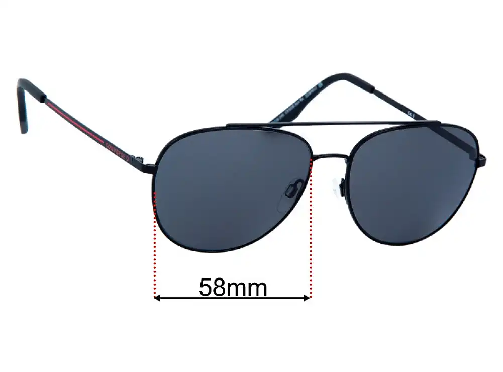 Replacement Lenses for Converse CV103S Sun Rx - 58mm Wide Replacement Lenses for Converse CV103S Sun Rx - 58mm Wide
