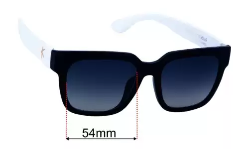 Replacement Lenses for Kessler Cloud - 54mm Wide Sunglass Fix Replacement Lenses for Kessler Cloud - 54mm Wide