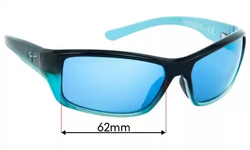 Maui Jim MJ792 Barrier Reef Replacement Lenses - 62mm Maui Jim MJ792 Barrier Reef Replacement Sunglass Lenses - 62mm