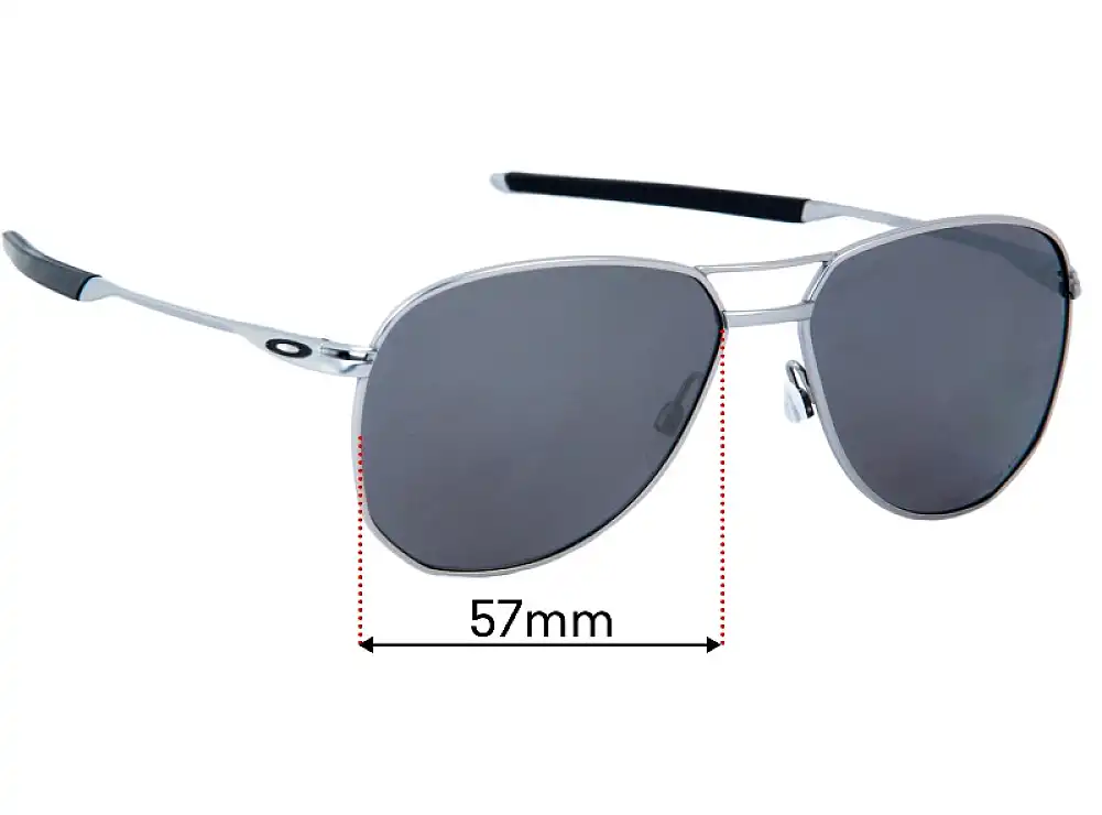 Sunglass Fix Replacement Lenses for Oakley Contrail TI OO6050 - 57mm Wide Sunglass Fix Replacement Lenses for Oakley Contrail TI OO6050 - 57mm Wide
