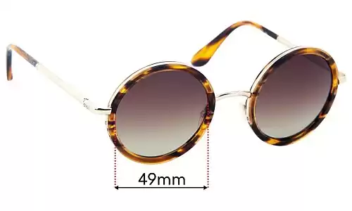 Paul & Joe PJ Duc Replacement Lenses - 49mm Paul & Joe PJ Duc Replacement Sunglass Lenses - 49mm