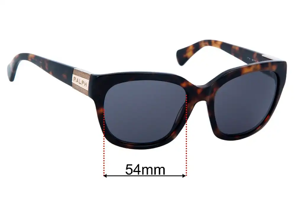 Sunglass Fix Replacement Lenses for Polo RA 5221 - 54mm Wide Sunglass Fix Replacement Lenses for Polo RA 5221 - 54mm Wide