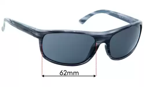 Sunglass Fix Replacement Lenses for Serengeti Alessio - 62mm Wide Serengeti Alessio Replacement Lenses 62mm wide