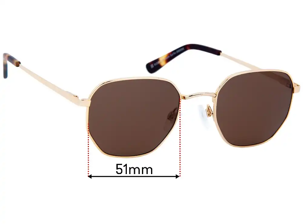 Sunglass Fix Replacement Lenses for Specsavers Snapper Sun Rx - 51mm Wide Sunglass Fix Replacement Lenses for Specsavers Snapper Sun Rx - 51mm Wide